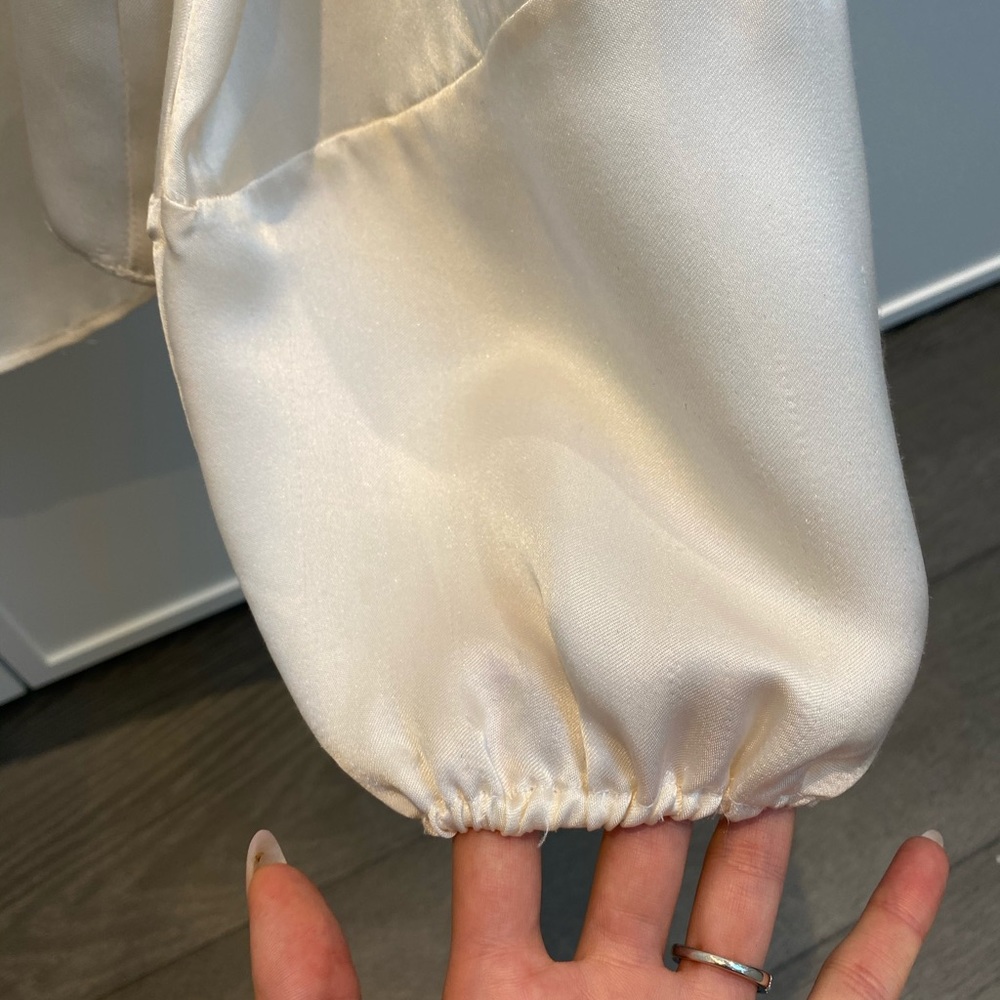 Givenchy Silk White Blouse - Picture 13 of 13